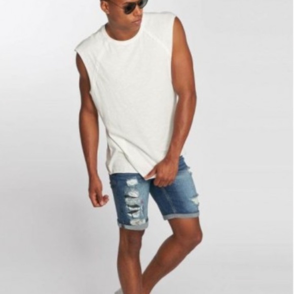ONLY  & SONS sleeveless WHITE TANK - S - Picture 2 of 11